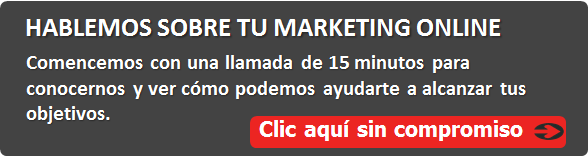 Hablemos sobre tu marketing online