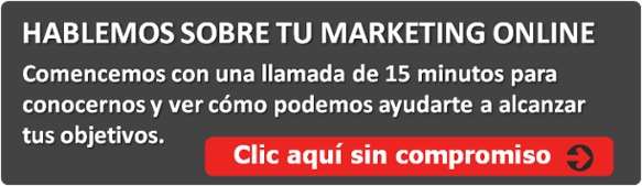 Hablemos sobre tu marketing online