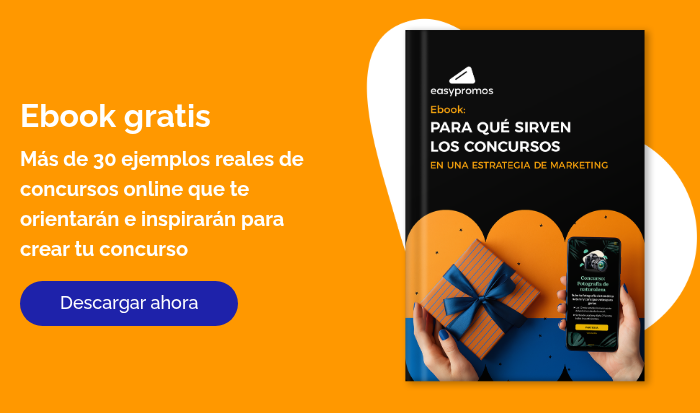 Ebook gratis Más de 30 ejemplos reales de concursos online que te orientarán e inspirarán para crear tu concurso  