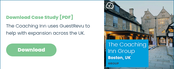 Download Case Study [PDF] The Coaching Inn uses GuestRevu to help with expansion across the UK.  