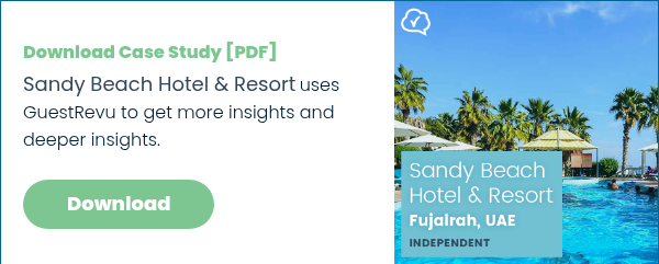 Download Case Study [PDF] Sandy Beach Hotel & Resort uses GuestRevu to get more insights and deeper insights.  