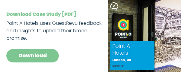 Download Case Study [PDF] Point A Hotels uses GuestRevu feedback and insights to uphold their brand promise.  