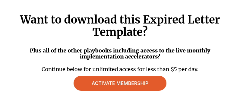 Want to download this Expired Letter
