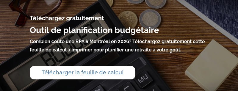Téléchargez gratuitement Outil de planification budgétaire Combien coûte une RPA à Montréal en 2026? Téléchargez gratuitement cette feuille de calcul à imprimer pour planifier une retraite à votre goût.