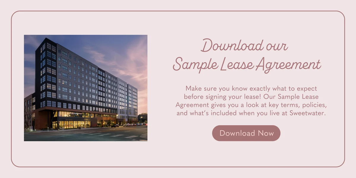 Sweetwater - Sample Lease Agreement