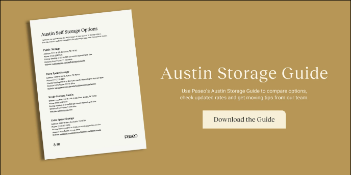 Paseo - Self Storage CTA