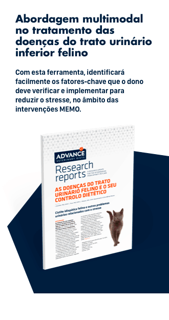Descarregue GRATUITAMENTE → Clinical Tool: Abordagem multimodal  no tratamento das doenças do trato urinário inferior felino. 