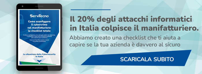 Come sconfiggere il cybercrime nel manifatturiero: la checklist totale