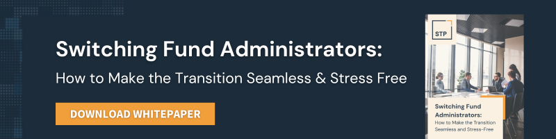 CTA - stp switching fund admins