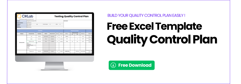 Free excel tremplate for quality control plan