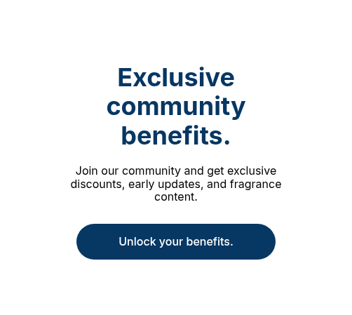 Exclusive community benefits.