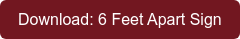 Download: 6 Feet Apart Sign
