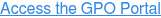 Access the GPO Portal