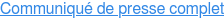 Communiqué de presse complet