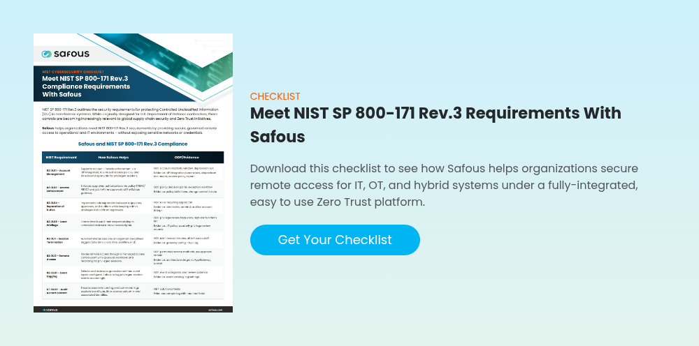 NIST checklist