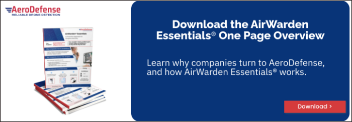 CTA - Horizontal - AeroDefense AirWarden® Essentials