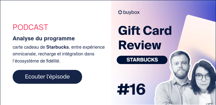 PODCAST Analyse du programme&nbsp; du programme carte cadeau de Starbucks, entre exp&eacute;rience omnicanale, recharge et int&eacute;gration dans l&rsquo;&eacute;cosyst&egrave;me de fid&eacute;lit&eacute;. &nbsp;