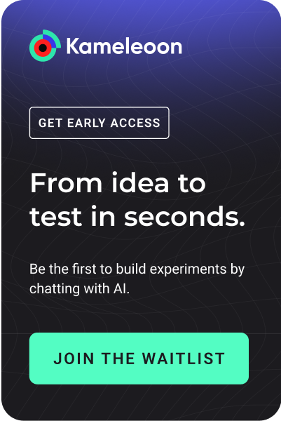 Get your early access to prompt-based experimentation