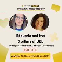 Edpuzzle and the 3 pillars of UDL