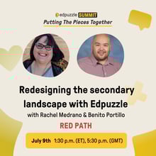 Redesigning the secondary landscape with Edpuzzle