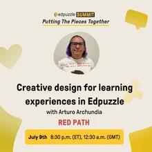 Creative design for learning experiences in Edpuzzle