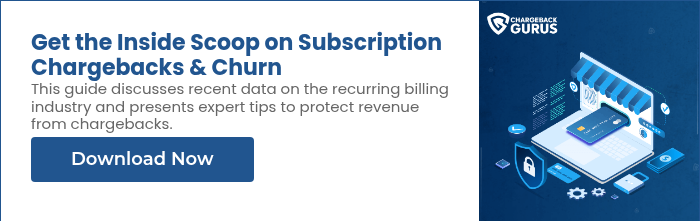 Get the Inside Scoop on Subscription Chargebacks & Churn This guide discusses recent data on the recurring billing industry and presents expert tips to&nbsp;protect&nbsp;revenue from chargebacks.