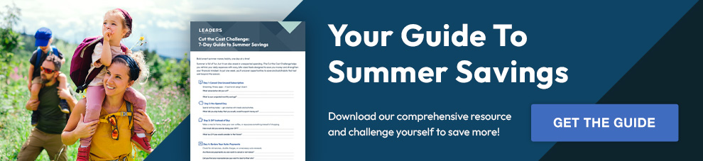 Cut the cost challenge CTA