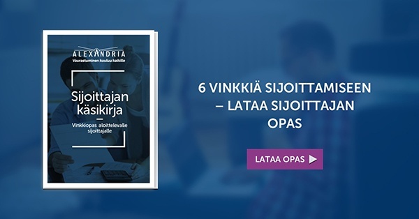 Lataa vinkit sijoittamiseen