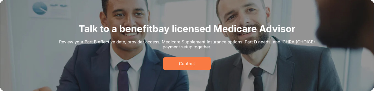 Talk to a benefitbay licensed Medicare Advisor