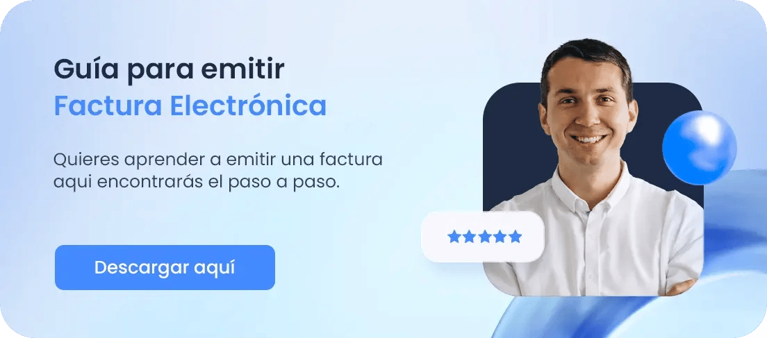 Guía para emitir Factura Electrónica