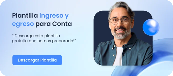 Plantilla de ingresos y egresos para conta 2