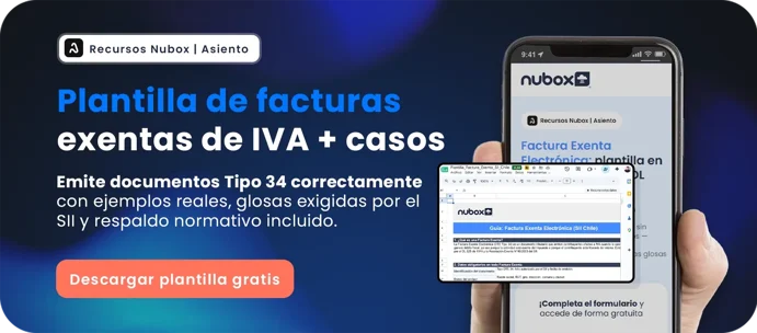 Banner - Plantilla de facturas exentas de IVA casos