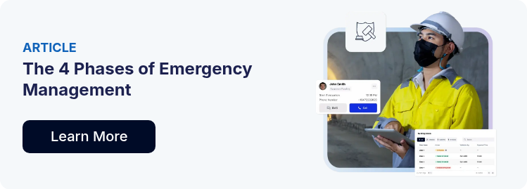 ARTICLE The 4 Phases of Emergency Management  
