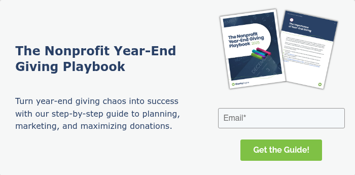 The Nonprofit Year-End Giving Playbook Turn year-end giving chaos into success with our step-by-step guide to planning, marketing, and maximizing donations.