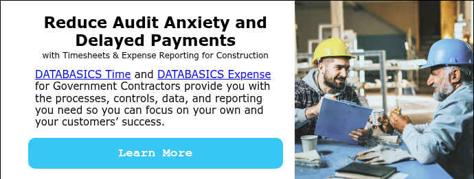 Reduce Audit Anxiety and Delayed Payments with Timesheets & Expense Reporting for Construction