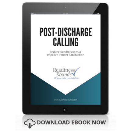 post-discharge calling ebook link | patient satisfaction