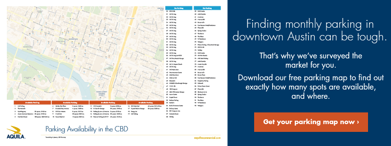 Download the free downtown Austin parking map