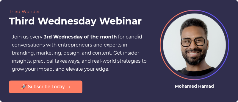 Third Wunder Third Wednesday Webinar