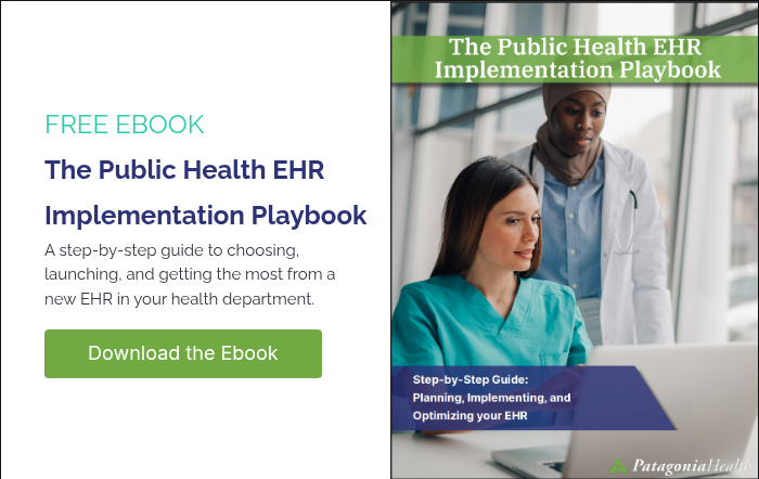 FREE EBOOK The Public Health EHR Implementation Playbook A step-by-step guide to choosing, launching, and getting the most from a new EHR in your health department.&nbsp; &nbsp;