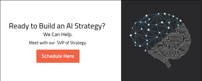 Ready to Build an AI Strategy?  We Can Help.