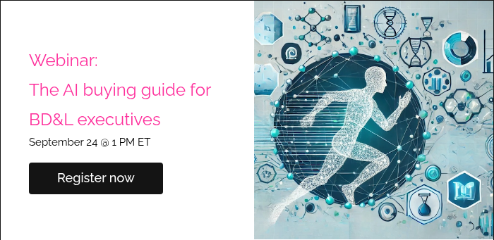 Webinar:  The AI buying guide for BD&L executives September 24 @ 1 PM ET  