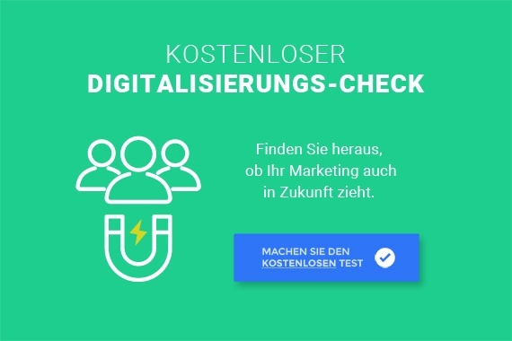 Machen Sie den kostenlosen Digitalisierungs-Check