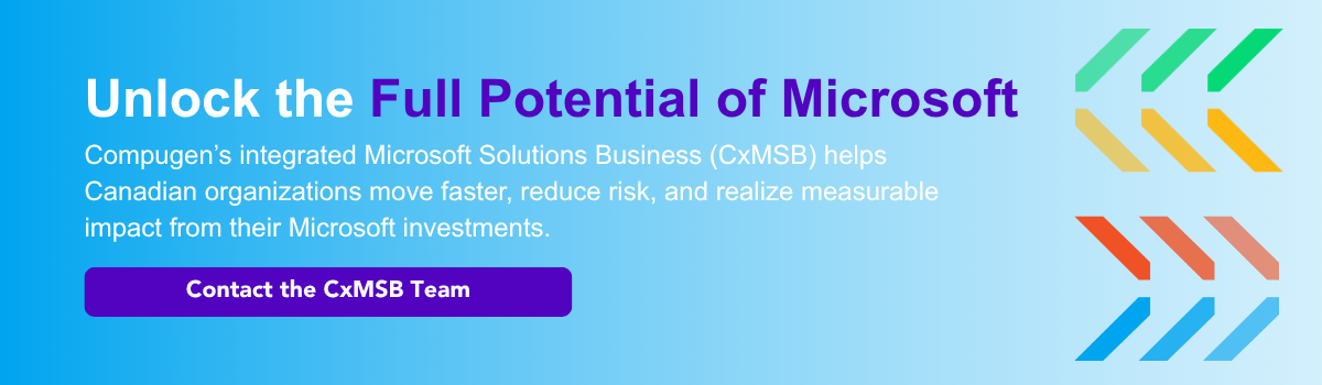 Unlock the Full Potential of Microsoft - Contact the CxMSB Team