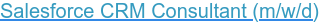 CRM Consultant (m/w/d)