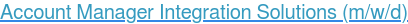 Account Manager Integration Solutions (m/w/d)