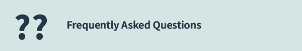 Frequently Asked Questions