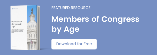 Members of Congress by Age Report Image CTA