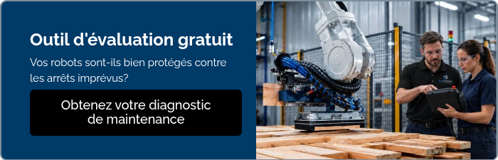 Outil d'évaluation gratuit Vos robots sont-ils bien protégés contre les arrêts imprévus?