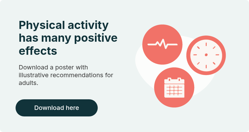 Physical activity has many positive effects