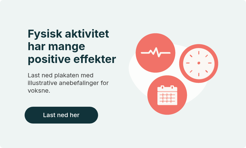 Fysisk aktivitet har mange positive effekter